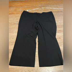 Plus size Sejour curvy fit size 24W black slacks women’s‎